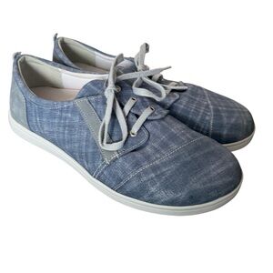 SAS Marnie Women's Blue Lace Up Sneakers-Size 11W